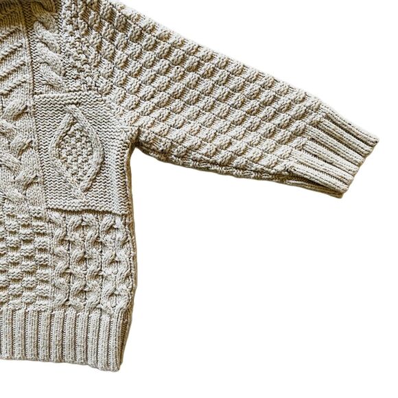 Cat & Jack Chunky Cable Knit Sweater Size 18 months - Picture 3 of 5